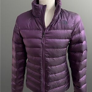 Rt. $220 The North Face Puffer Aconcagua Women’s Purple Down Feather Jacket S